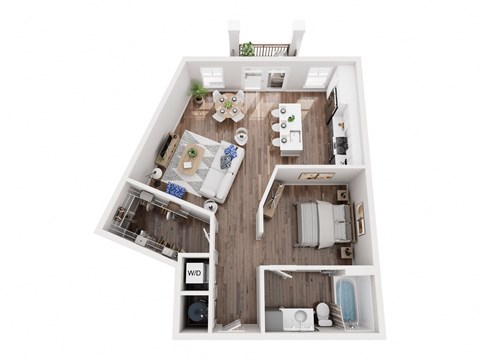 3D floor plan